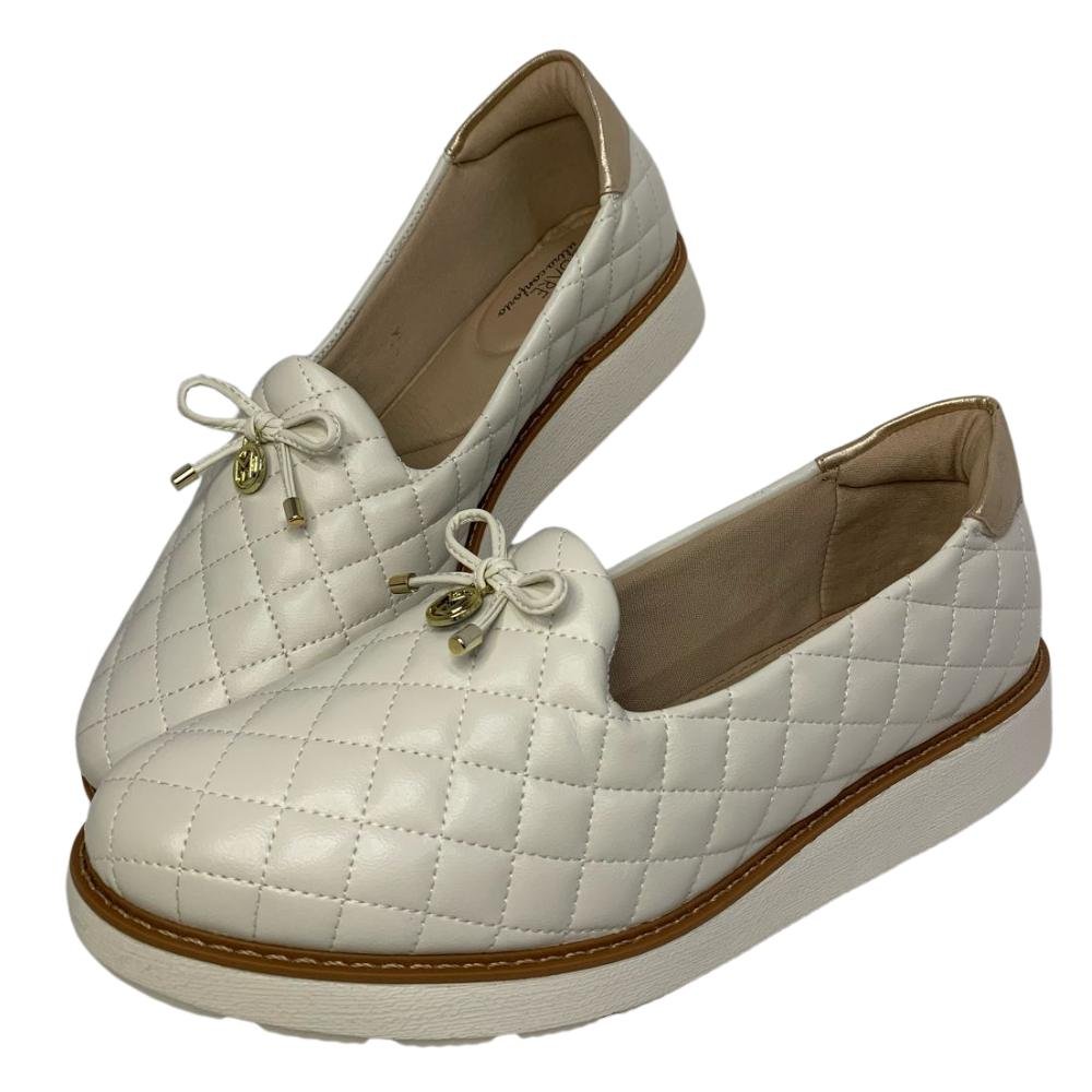 SAPATO MODARE CALCE FÁCIL REF:7400.101 FEMININO Branco Off 3