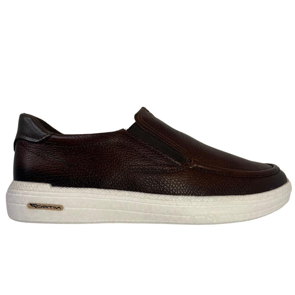 SAPATÊNIS PEGADA CASUAL REF: 112001 MASCULINO Pinhão/Brown 1