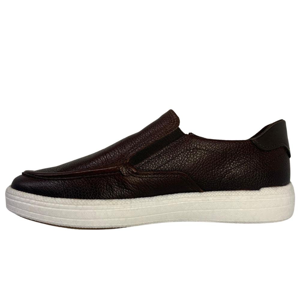 SAPATÊNIS PEGADA CASUAL REF: 112001 MASCULINO Pinhão/Brown 2