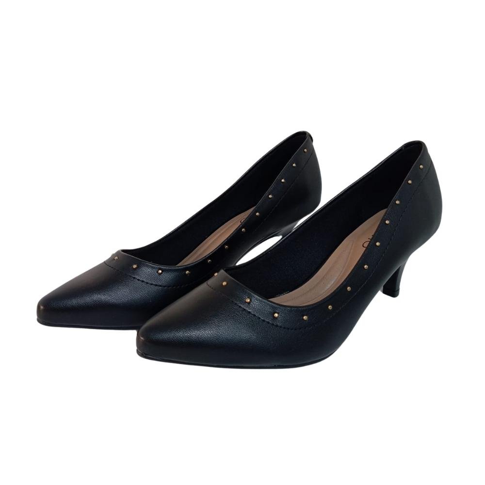 SAPATO BEIRA RIO SALTO BAIXO REF: 4076.1316 FEMININO Preto 3
