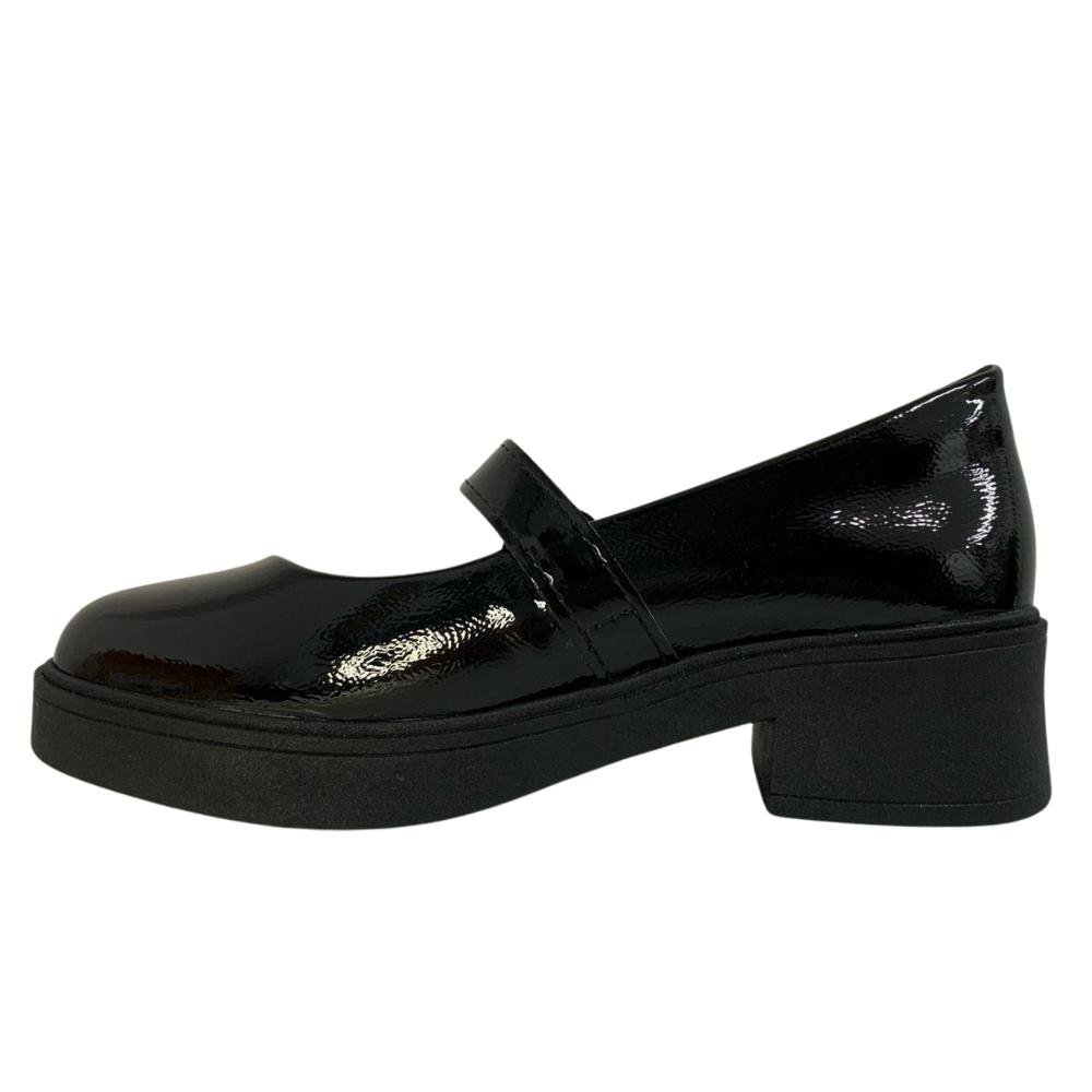 SAPATO MISSISSIPI SALTO BAIXO REF: MC901 FEMININO Preto 2