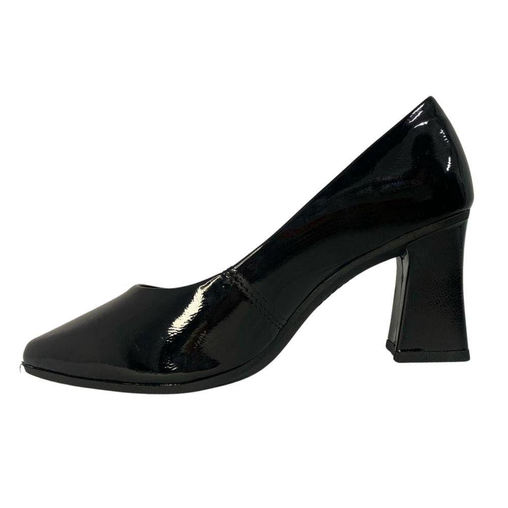 SAPATO MISSISSIPI SALTO BLOCO REF: ME601 FEMININO Preto 2