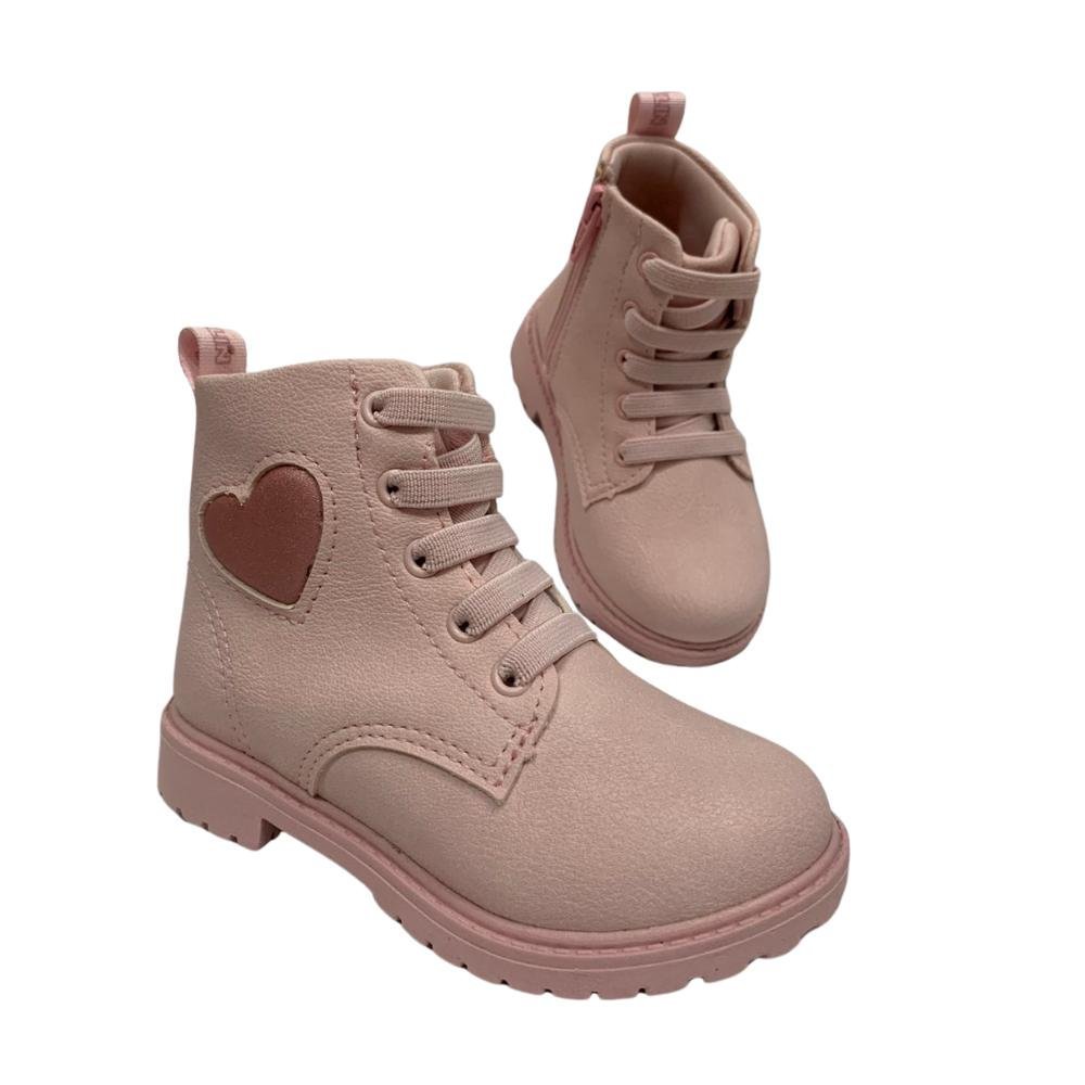 BOTA KLIN ROCK ELASTICO REF:175054 MENINA Rosa Claro 3