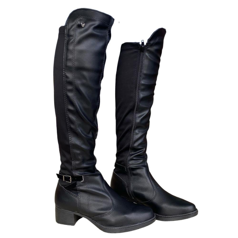 BOTA MISSISSIPI CANO ALTO REF: ME121 FEMININO Preto 3