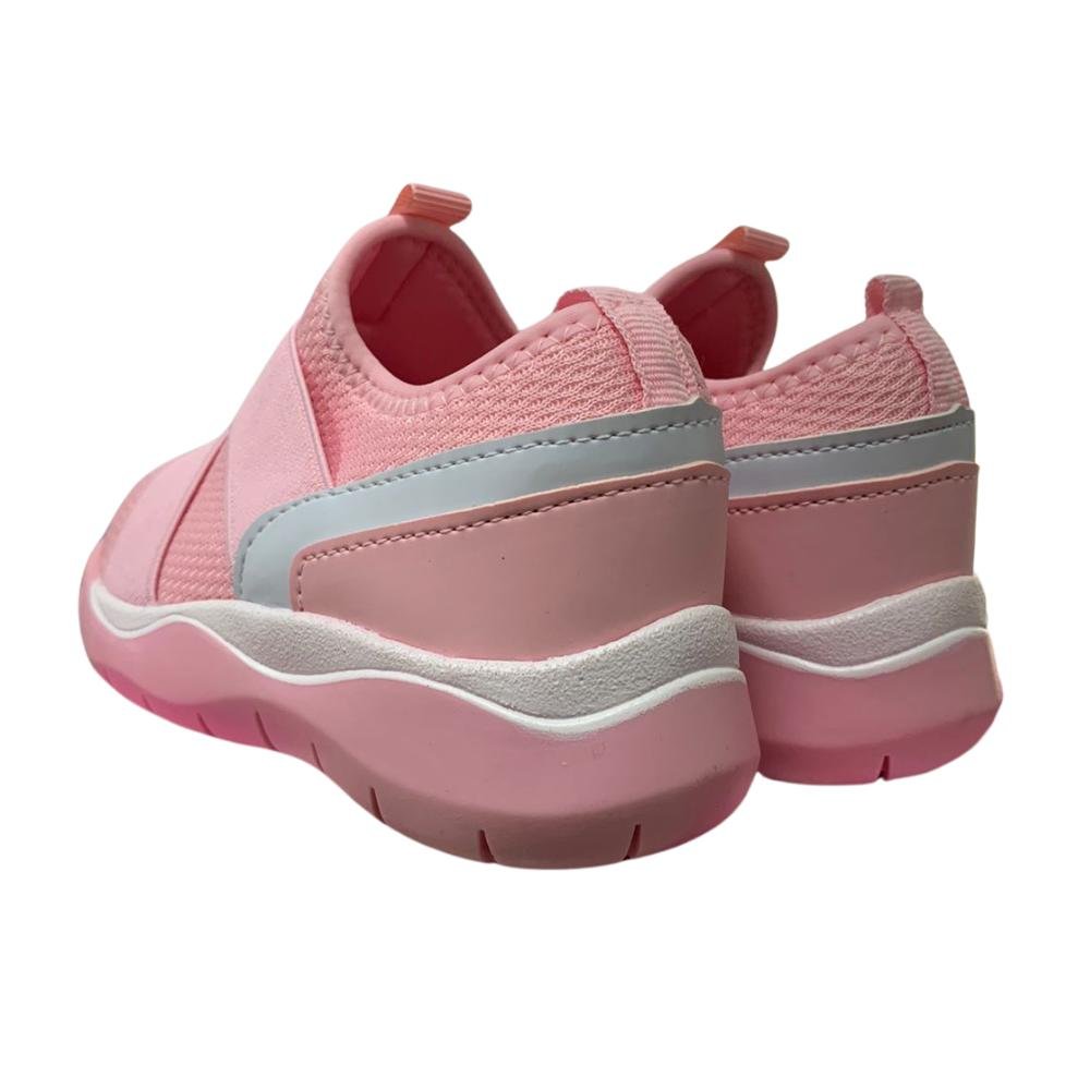TENIS NOVOPE CALCE FACIL REF:80001150 INFANTIL Rosa Bebê/Branco 4