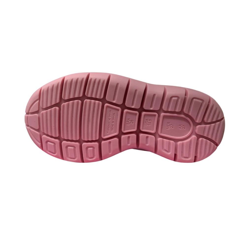 TENIS NOVOPE CALCE FACIL REF:80001150 INFANTIL Rosa Bebê/Branco 5
