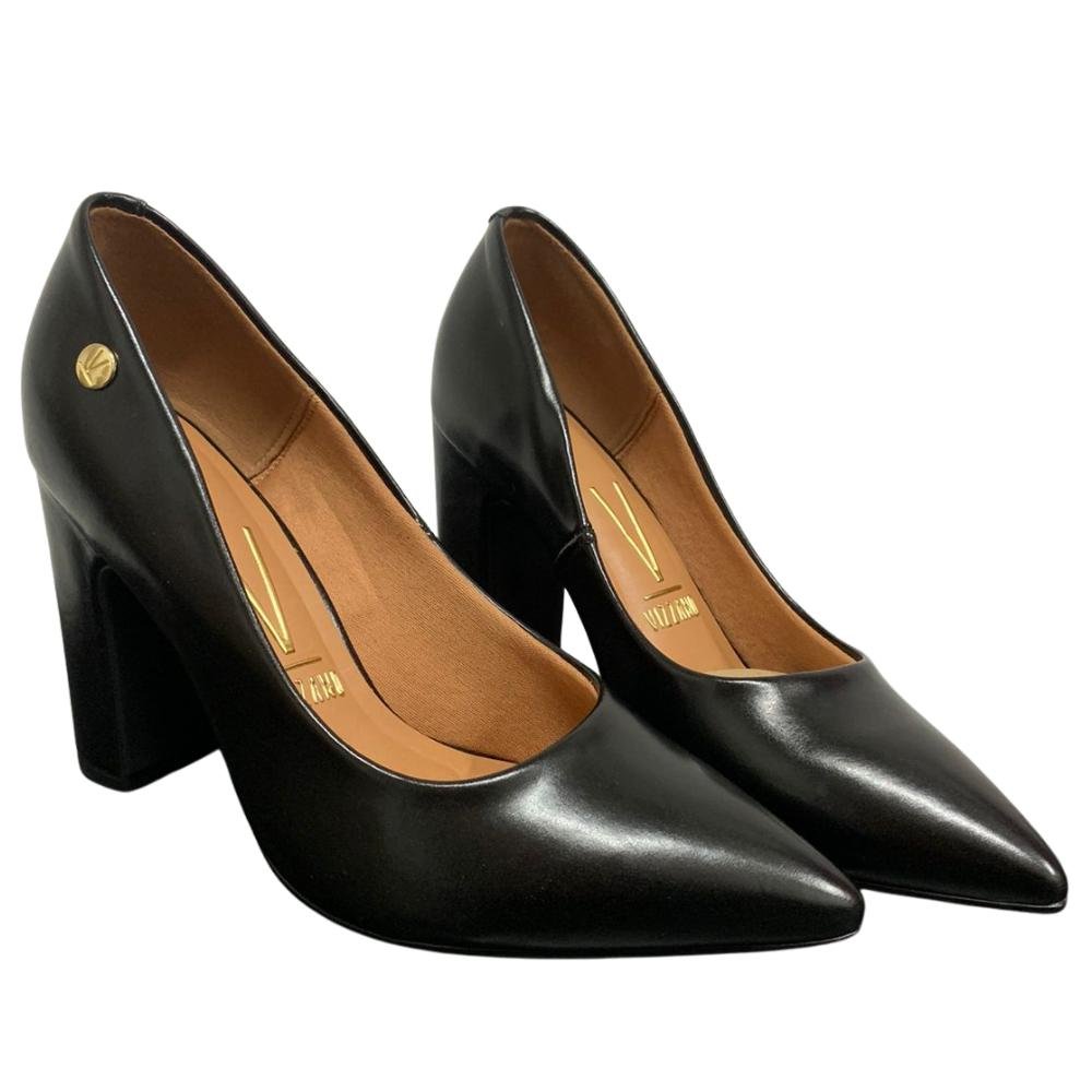 SAPATO VIZZANO SALTO BLOCO REF: 1285.400. FEMININO Preto 3