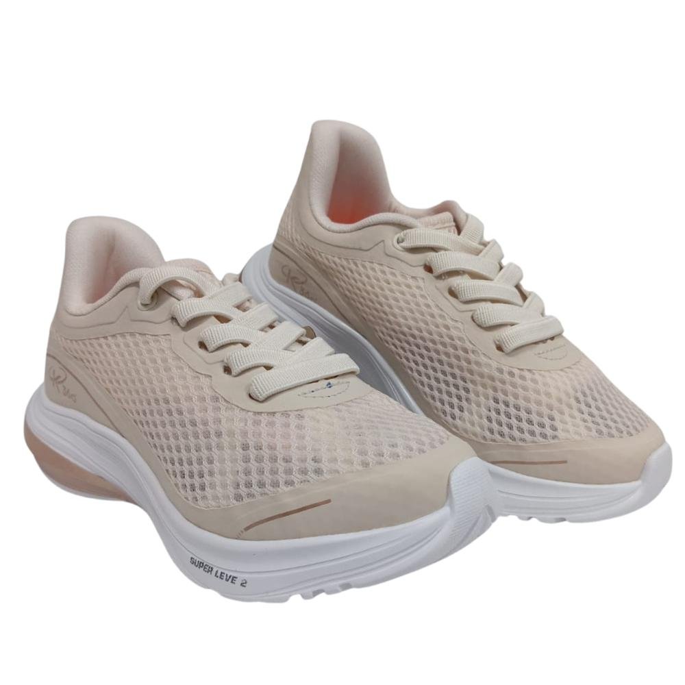 TÊNIS KIDY K 360 CADARÇO REF: 3271023 MENINA Marfim/Bronze 3