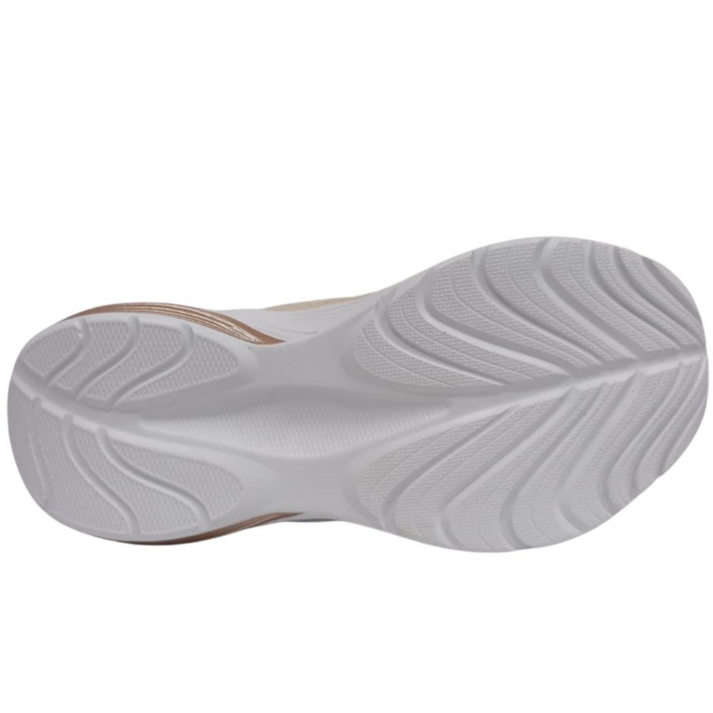 TÊNIS KIDY K 360 CADARÇO REF: 3271023 MENINA Marfim/Bronze 5