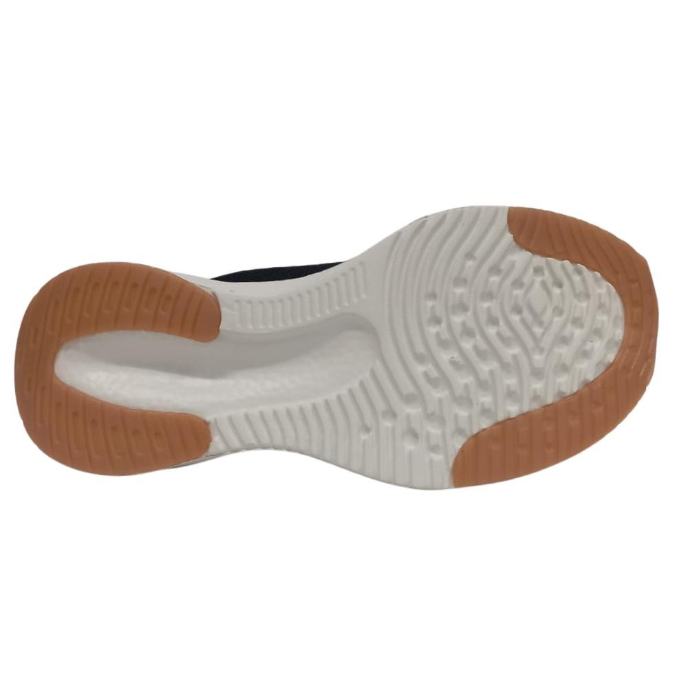 TÊNIS ACTVITTA SLIP ON REF: 4839.205 FEMININO Preto/Caramelo 5