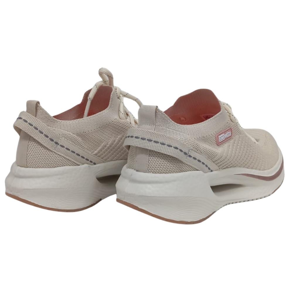 TÊNIS ACTVITTA SLIP ON REF: 4839.205 FEMININO Branco Off 4