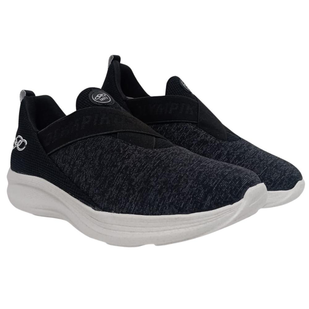 TÊNIS OLYMPIKUS EASY 3 CALCE FÁCIL REF: 43609415 FEMININO Preto 3