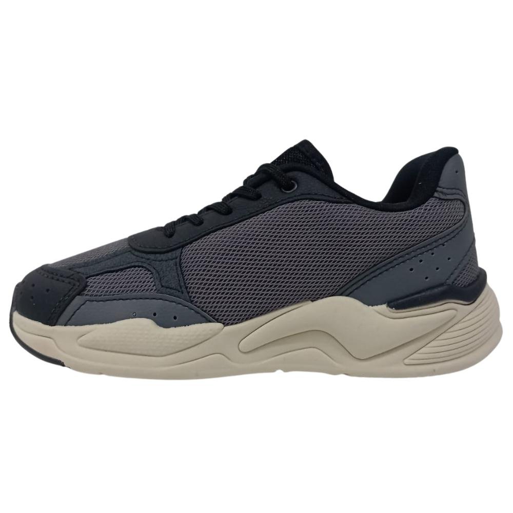 TÊNIS KIDY K 360 CADARÇO RETRO REF: 4550002 MENINO Preto/Grafite 2