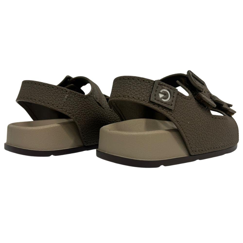 SANDÁLIA CARTAGO ANTIDERRAPANTE REF: 12418 MENINO Marrom 4