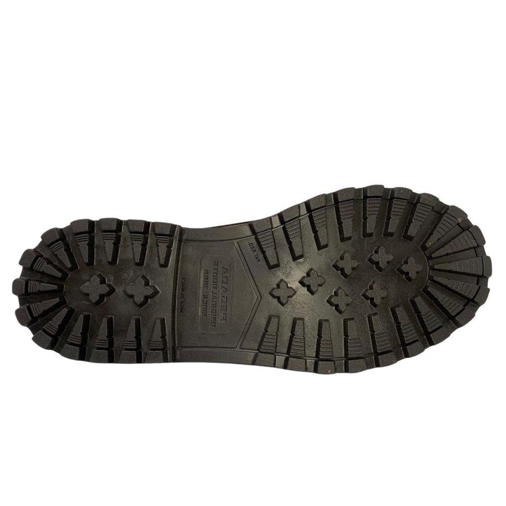 BOTA PEGADA CANO CURTO REF:181502 MASCULINO Café 5