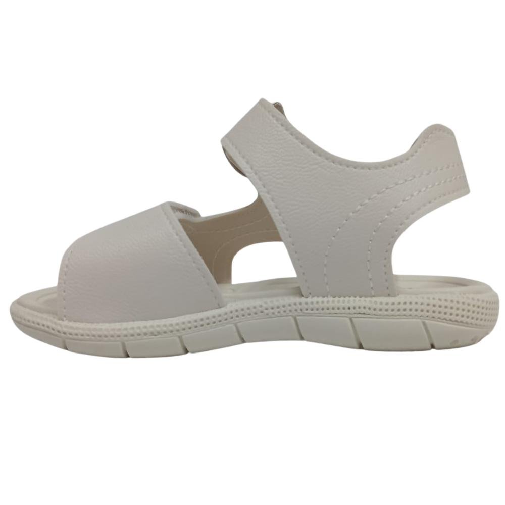 SANDÁLIA KLIN TIC TAC LAÇO REF: 171261 MENINA Off White/Dourado 2