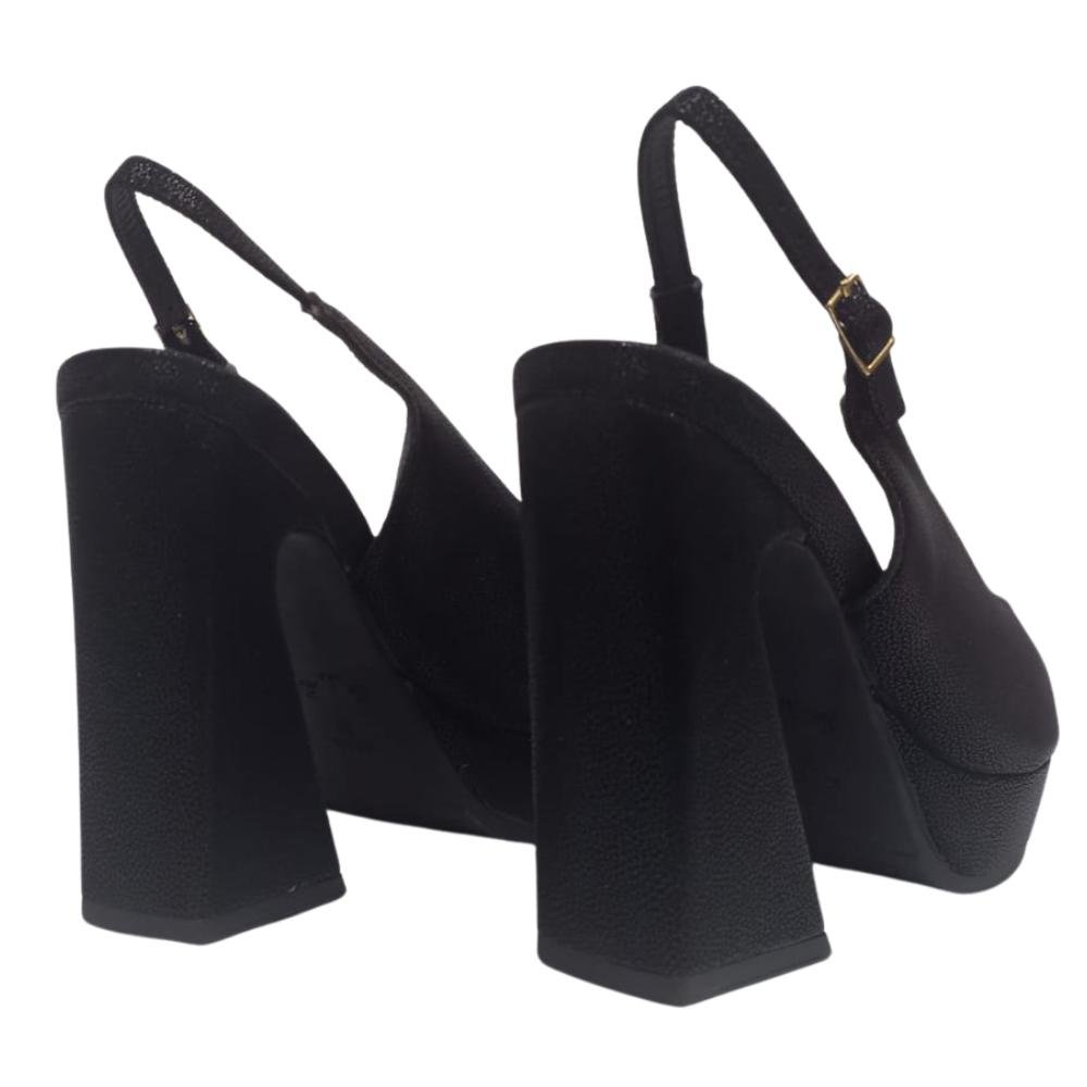 SANDÁLIA PICCADILLY FIVELA REF:819009 FEMININO Preto 4