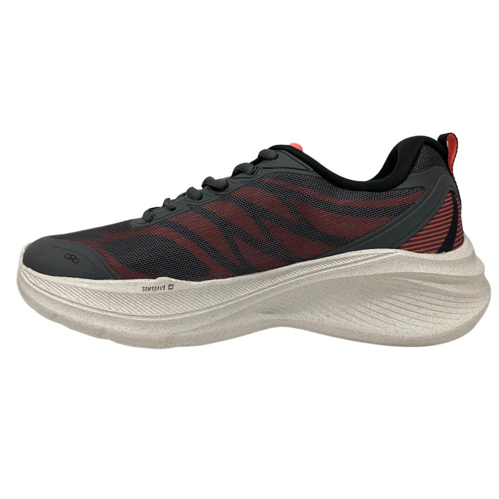 TENIS OLYMPIKUS GLAN 3 ESPORTIVO REF:43612221 FEMININO Chumbo/Vermelho 2