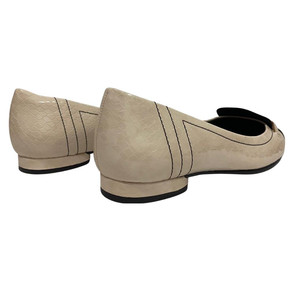 SAPATILHA COMFORTFLEX SALTO BAIXO REF:2262403 FEMININO Bege 4