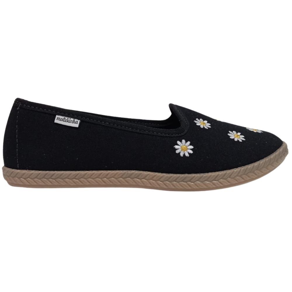 SAPATILHA MOLEKINHA CALCE FACIL REF:2501.366 MENINA Preto 1