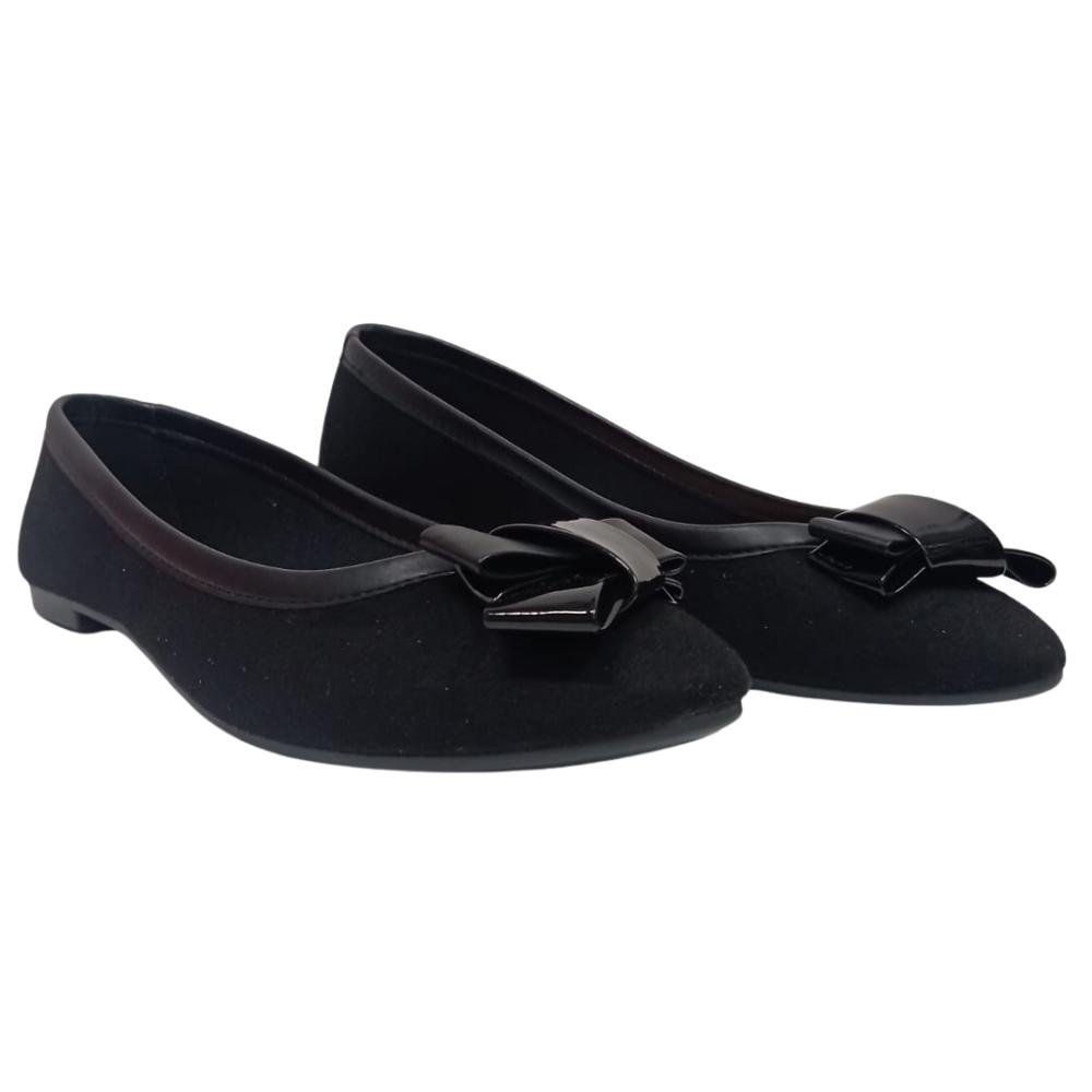 SAPATILHA MOLECA CALCE FACIL REF:5723.103 FEMININO Preto 3