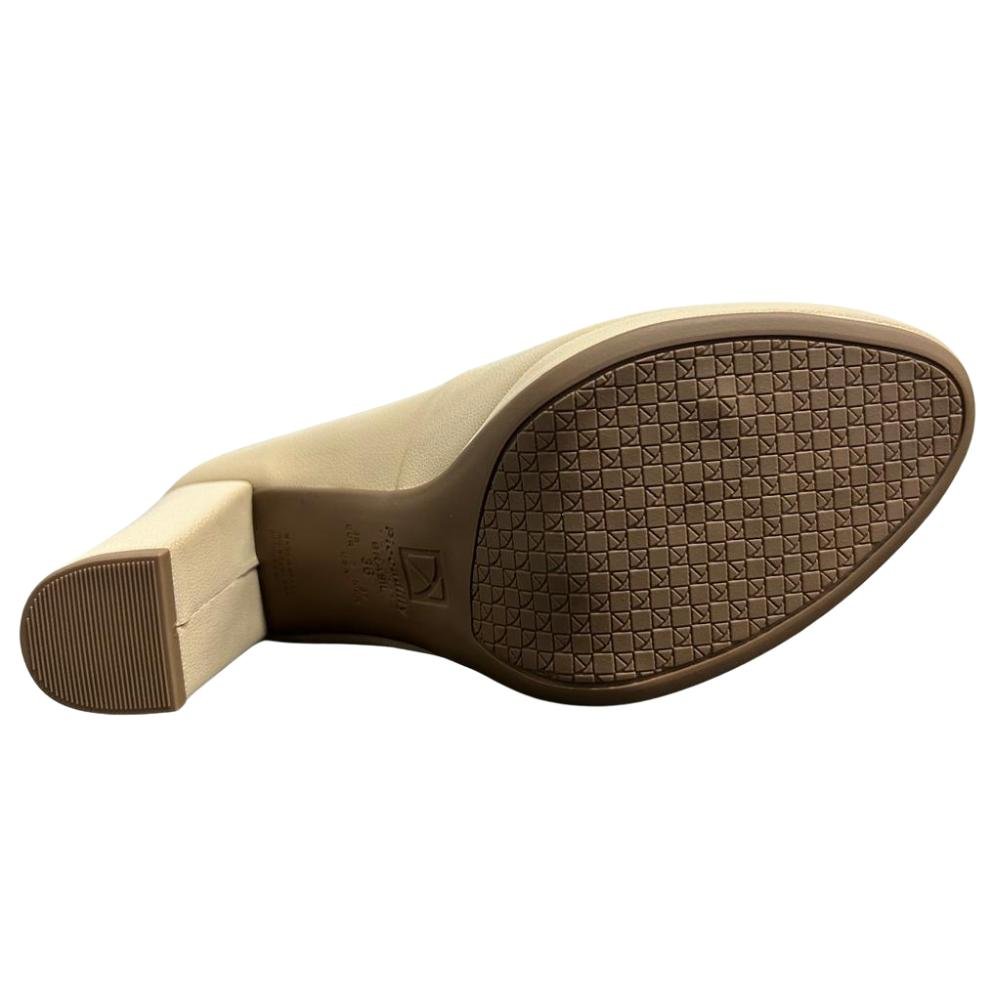 SAPATO PICCADILLY SALTO ALTO REF: 844001 FEMININO Bege 5