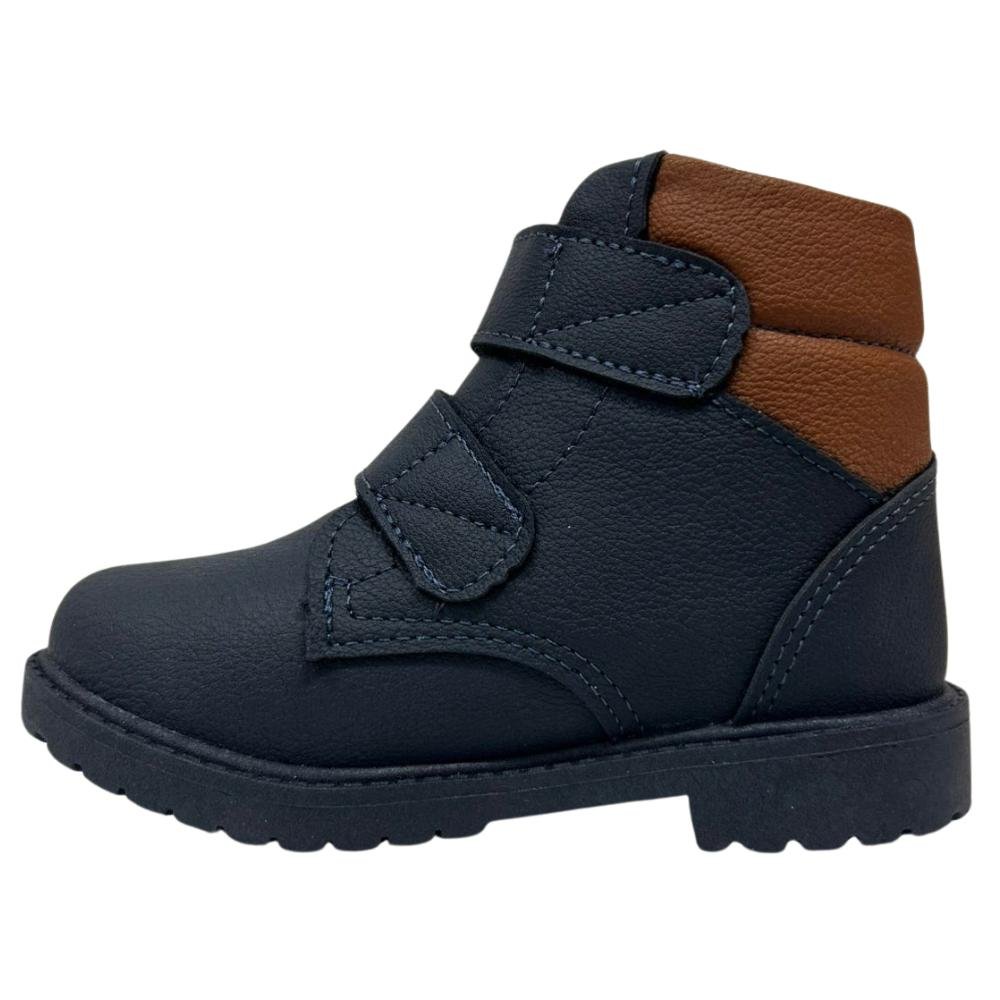 BOTA KLIN BABY ROCK CANO CURTO REF:175057 MENINO Azul 2