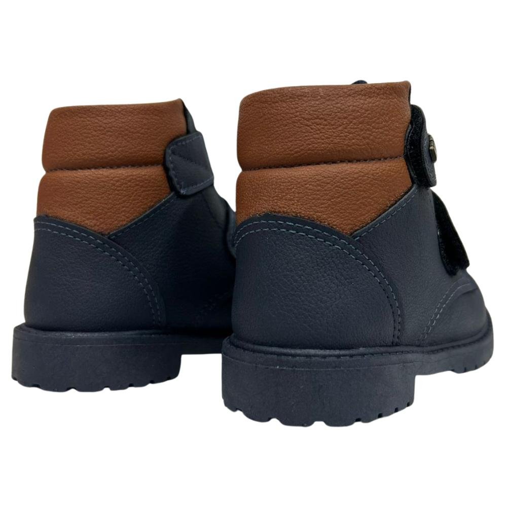 BOTA KLIN BABY ROCK CANO CURTO REF:175057 MENINO Azul 4