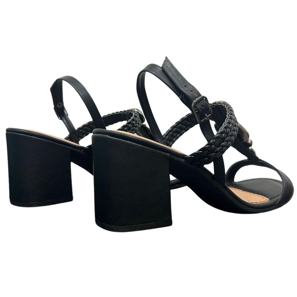 SANDÁLIA DAKOTA RIVES SALTO BLOCO REF: Y9981 FEMININO Preto 4
