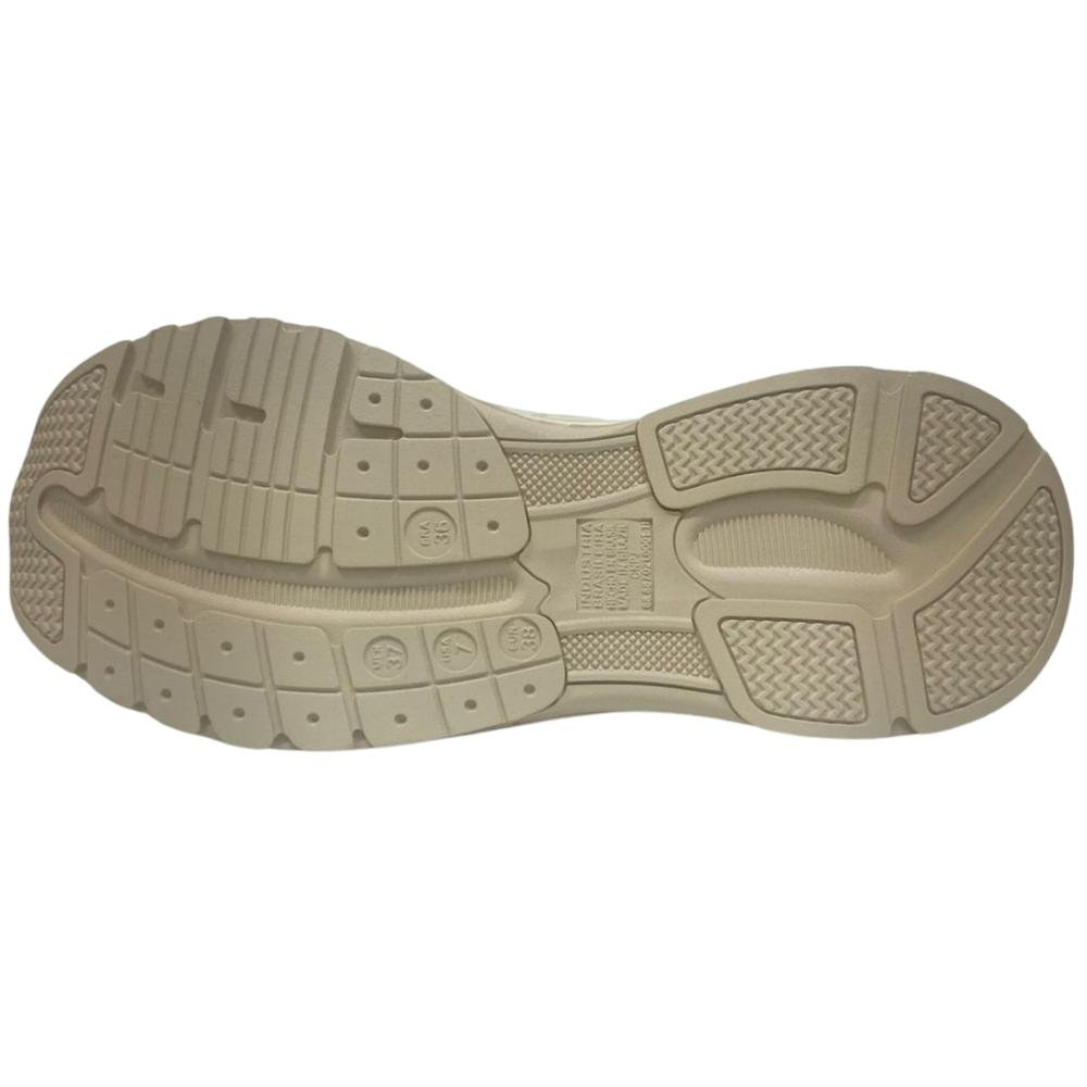 TÊNIS VIA MARTE CADARÇO CASUAL REF: 240-010 FEMININO Bege 5