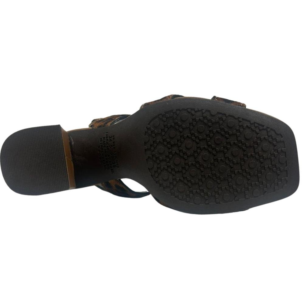 SANDÁLIA DAKOTA CLOVER CASUAL REF:Y9992 FEMININO Animal Print 5