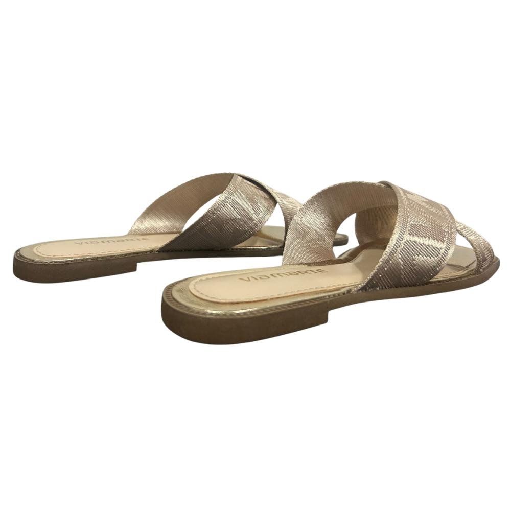 TAMANCO VIA MARTE TIRAS REF: 292-003 FEMININO Dourado 4