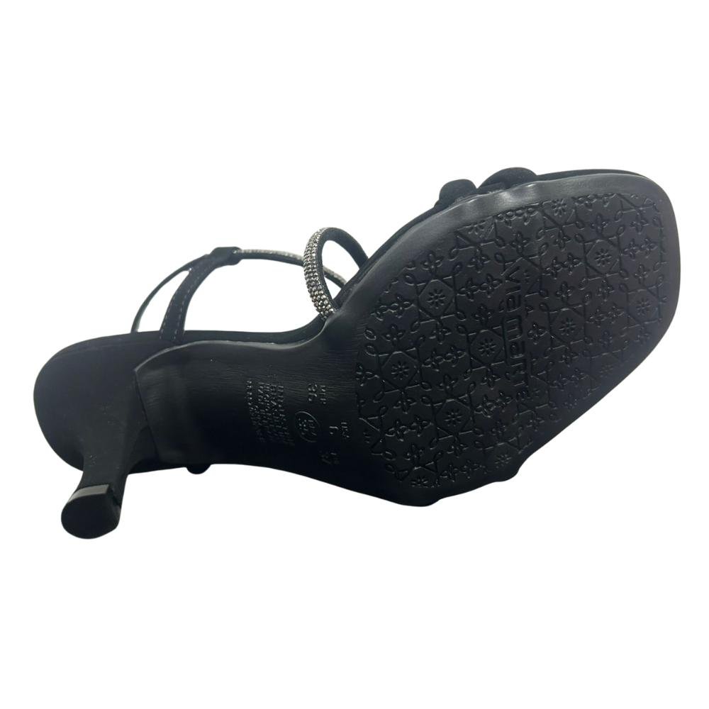 SANDÁLIA VIA MARTE SALTO FINO REF: 289-007 FEMININO Preto 5