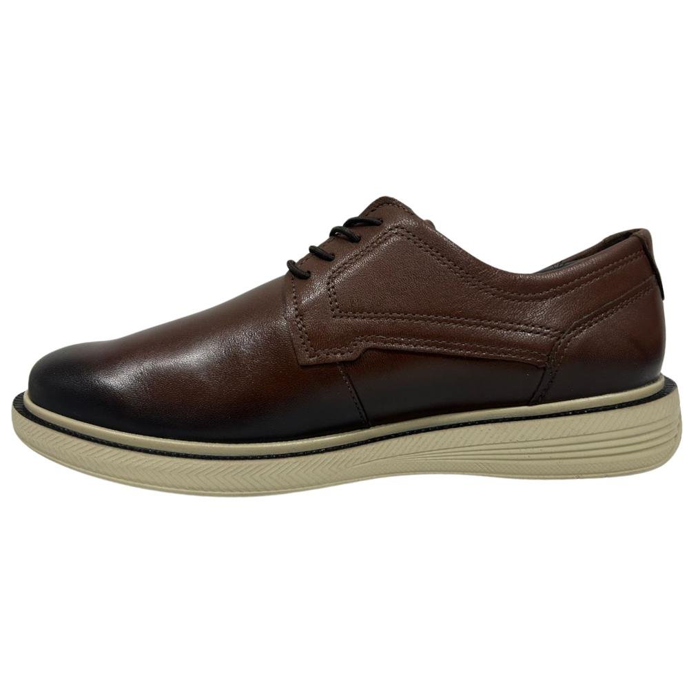 SAPATO PEGADA CASUAL REF:126101 MASCULINO Marrom 2