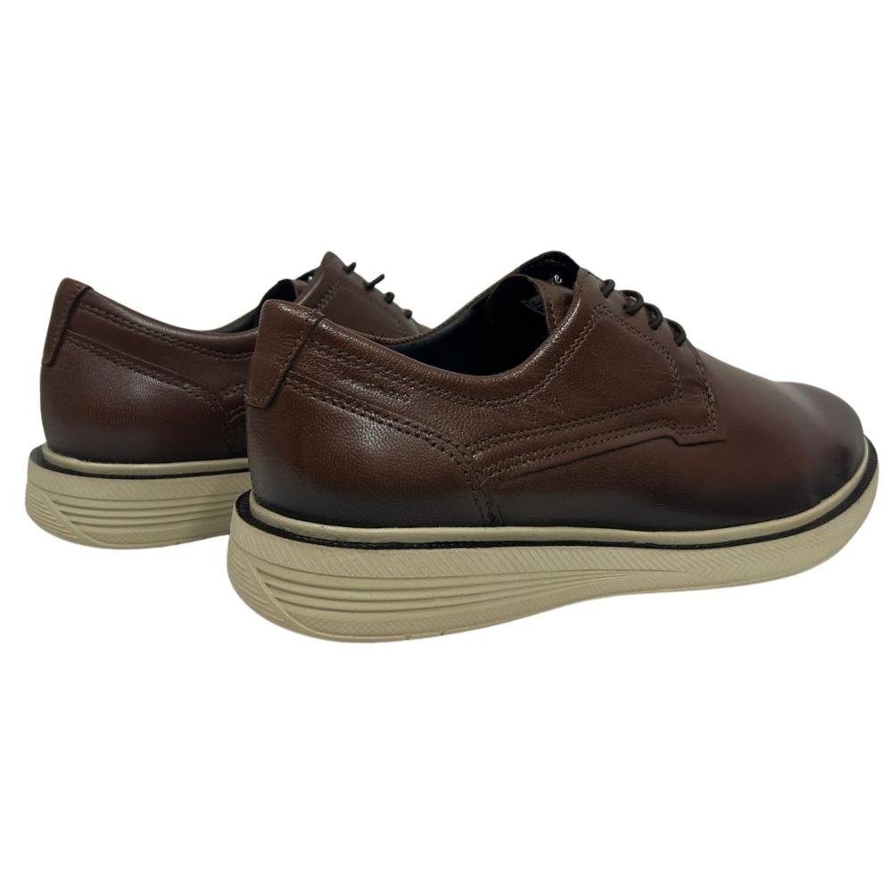 SAPATO PEGADA CASUAL REF:126101 MASCULINO Marrom 4