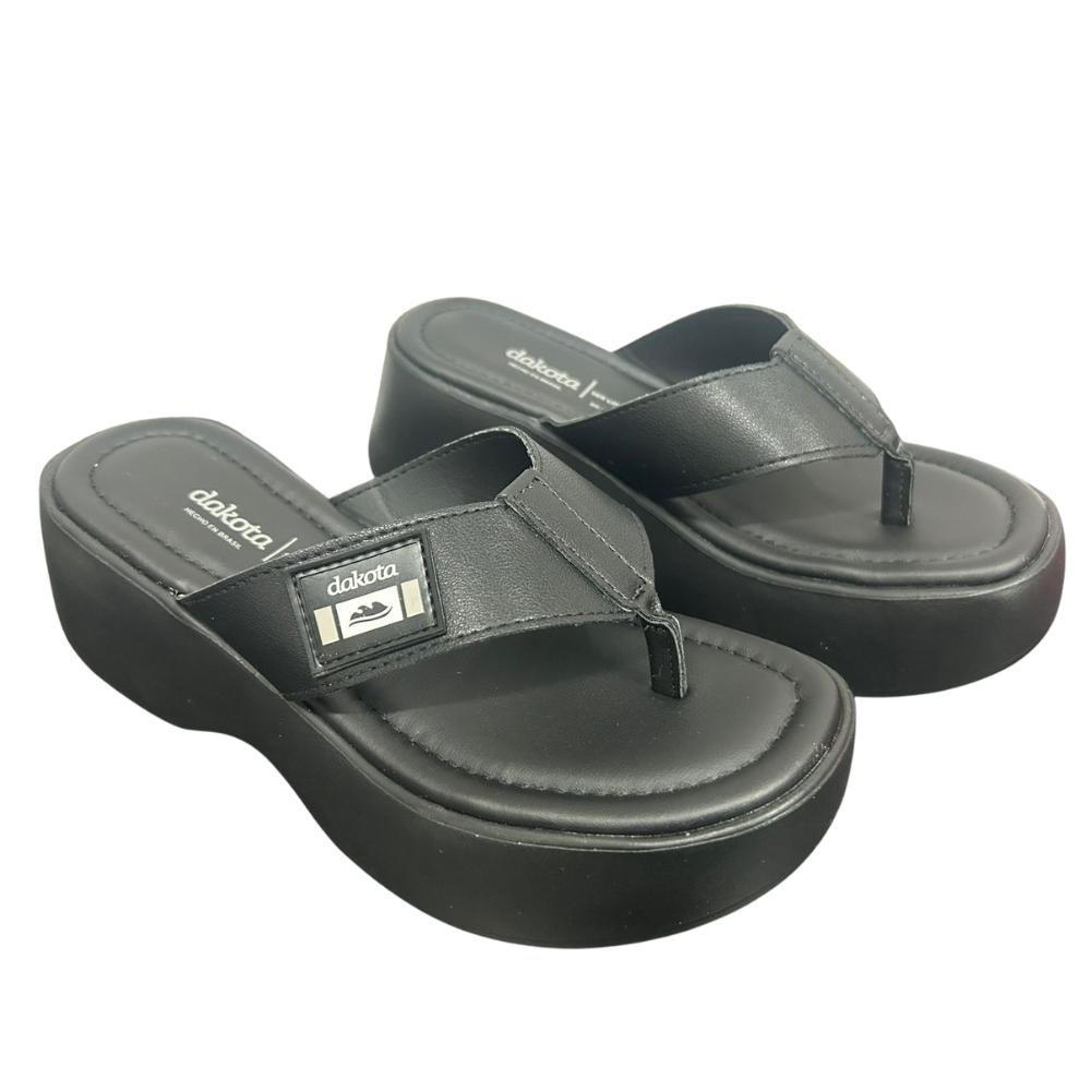 TAMANCO DAKOTA ALMERIA SALTO MÉDIO REF: Y9691 FEMININO Preto 3