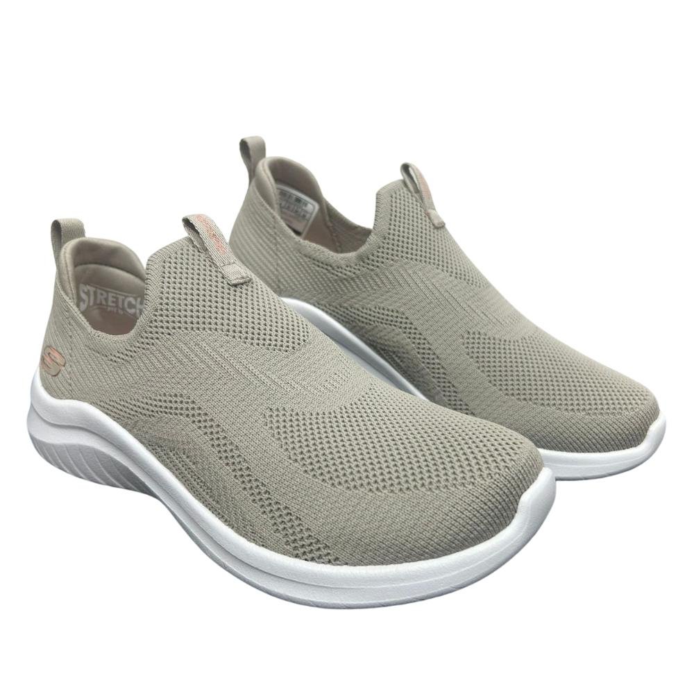 TÊNIS SKECHERS CALCE FÁCIL REF: 896286 FEMININO Bege 3