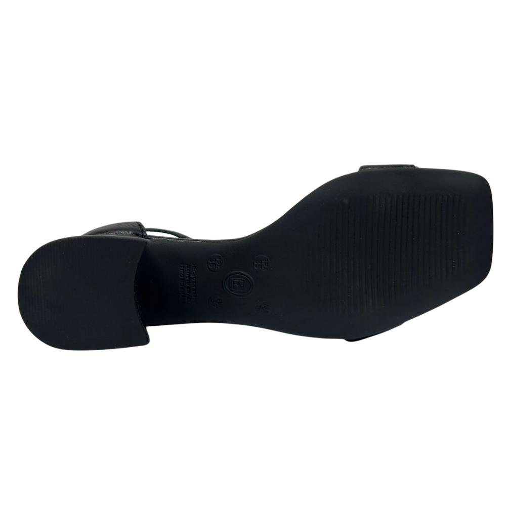 SANDÁLIA BOTTERO SALTO BAIXO CATIA REF:374001 FEMININO Preto 5