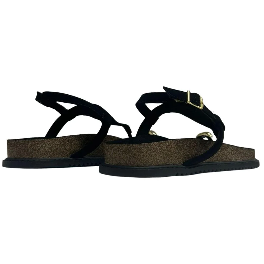 SANDÁLIA BEIRA RIO FIVELA REF:8524.109 FEMININO Preto 4