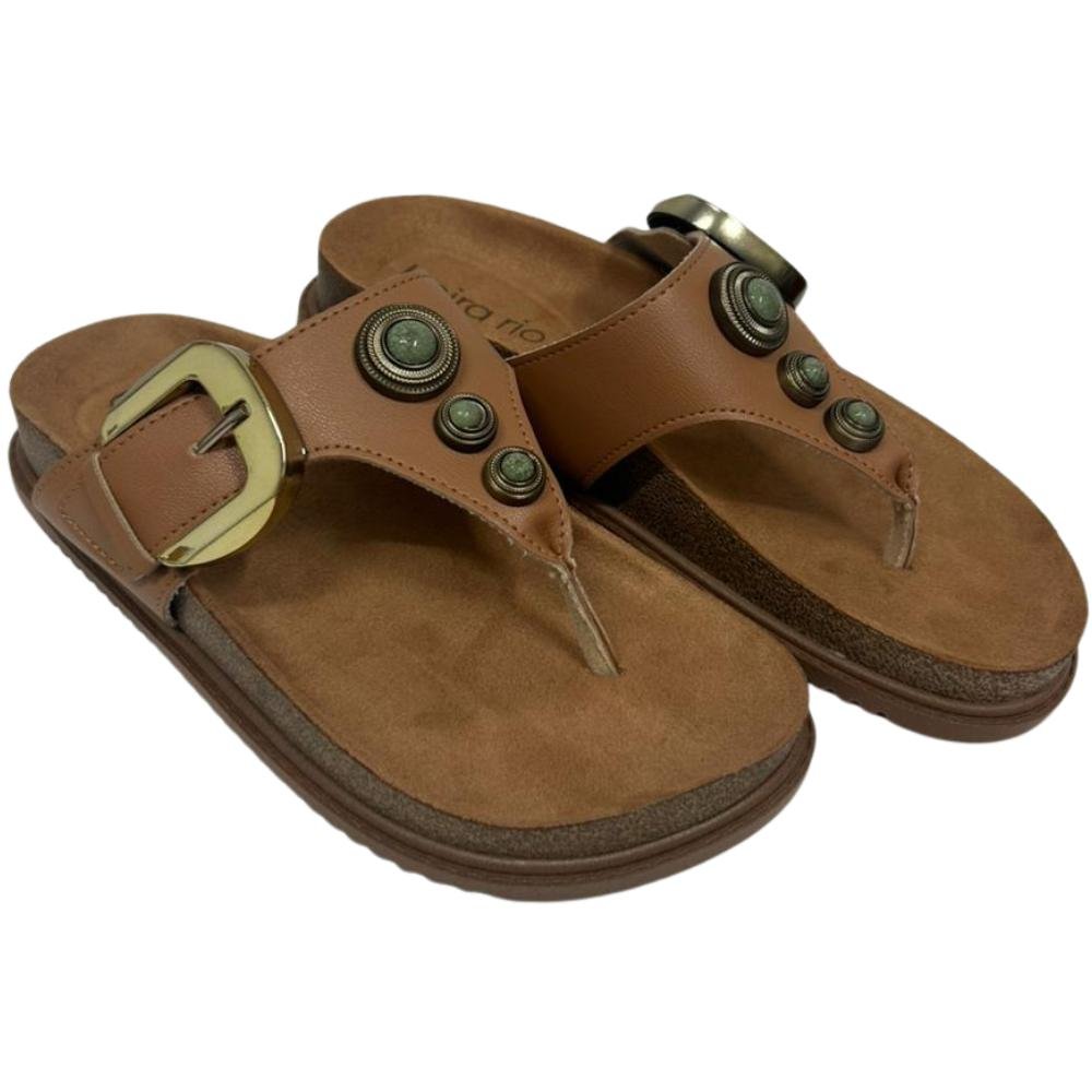 TAMANCO BEIRA RIO FIVELA REF:8524.111 FEMININO Marrom 3