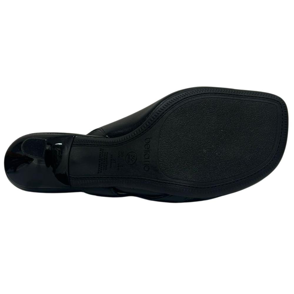 SANDÁLIA BEIRA RIO SALTO TAÇA REF:8562.103 FEMININO Preto 5