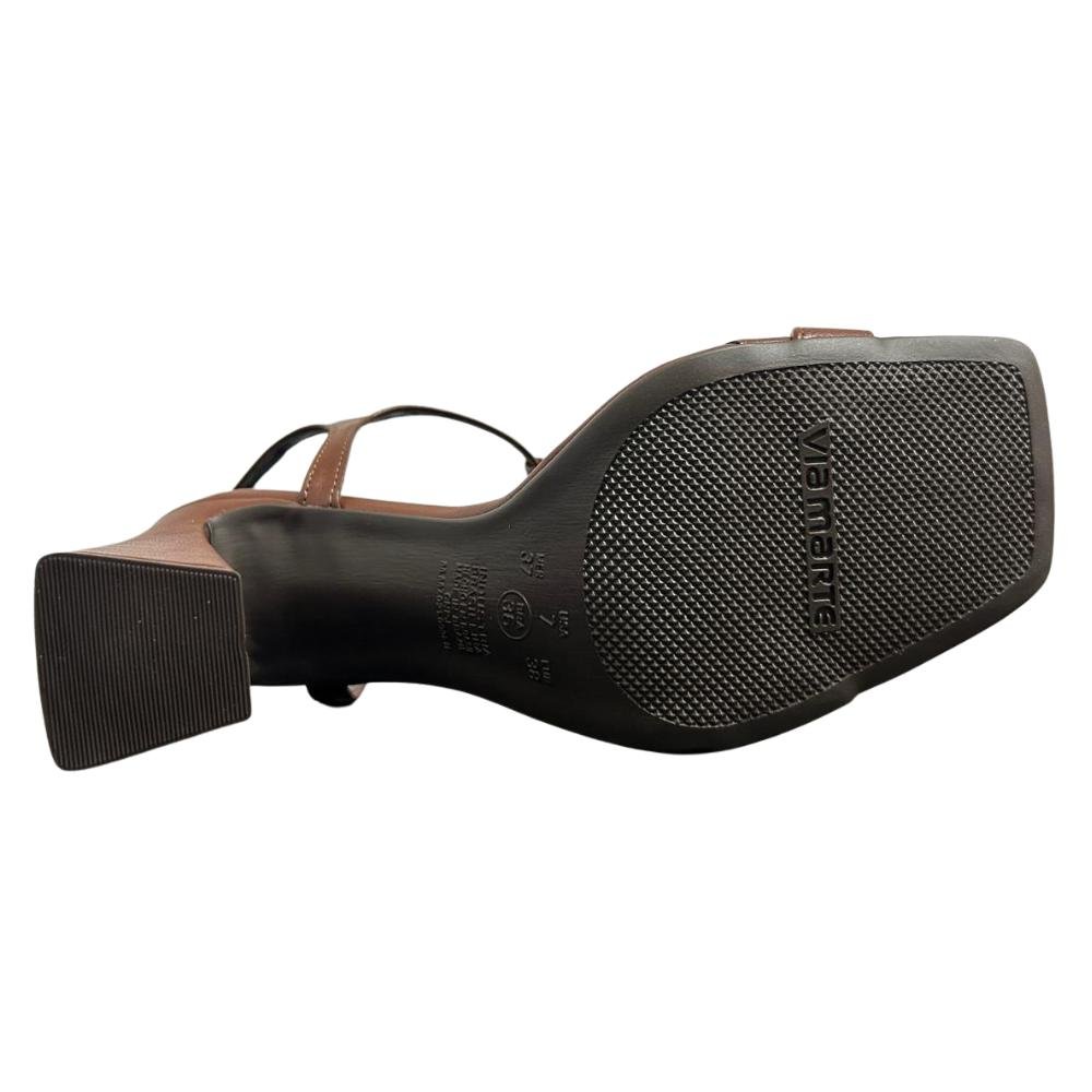 SANDÁLIA VIA MARTE CASUAL REF:150-010 FEMININO Marrom 5