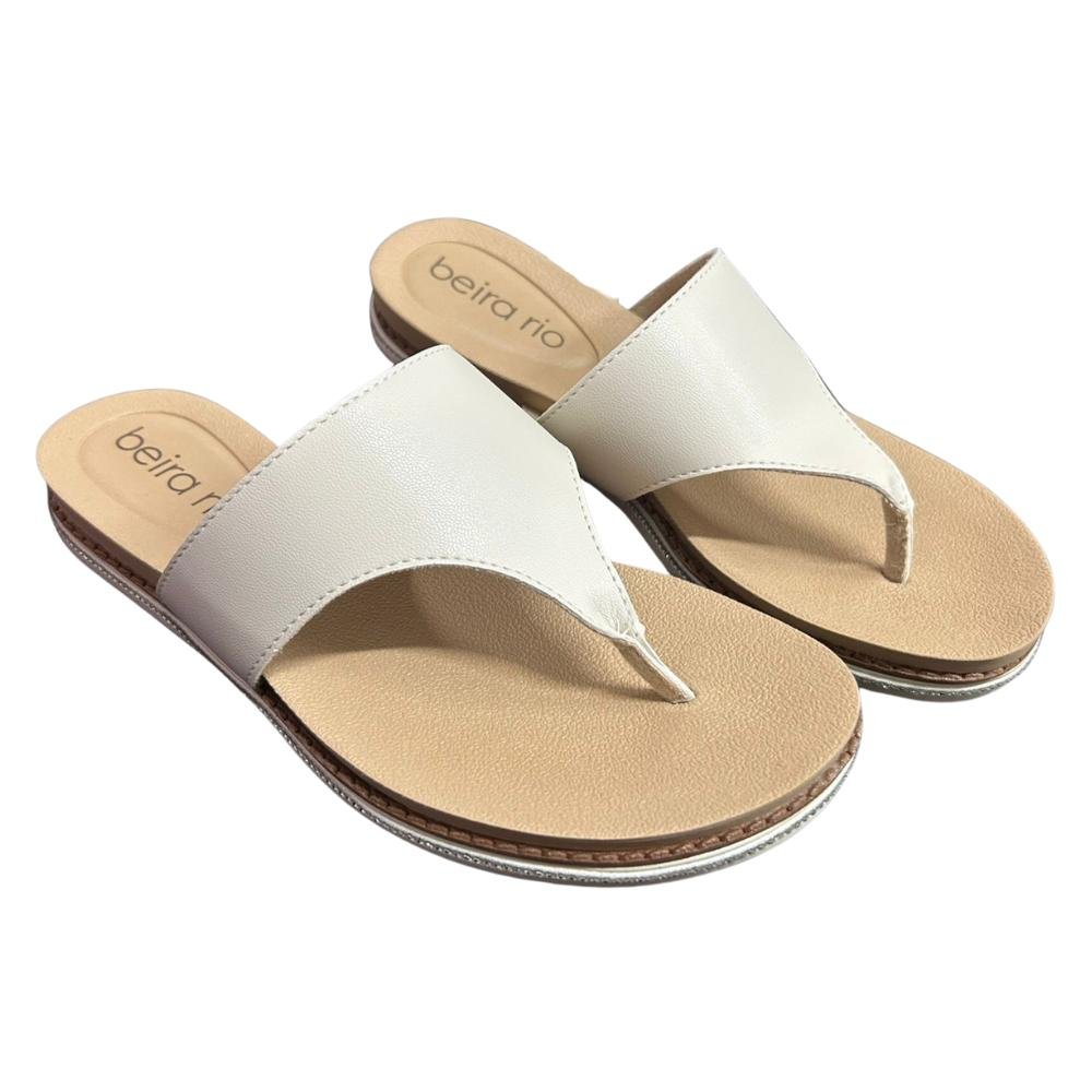 TAMANCO BEIRA RIO STRASS REF:8565.100 FEMININO Bege 3