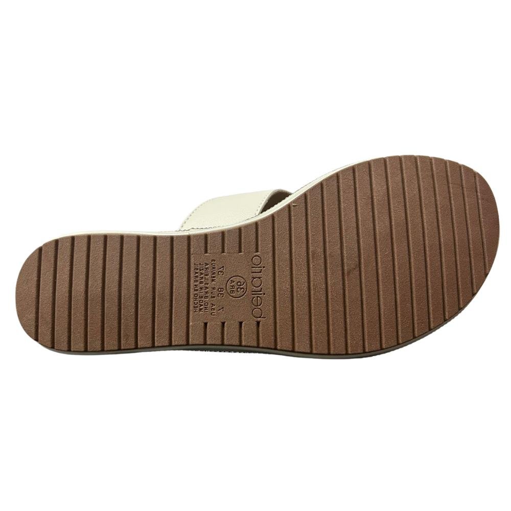 TAMANCO BEIRA RIO STRASS REF:8565.100 FEMININO Bege 5