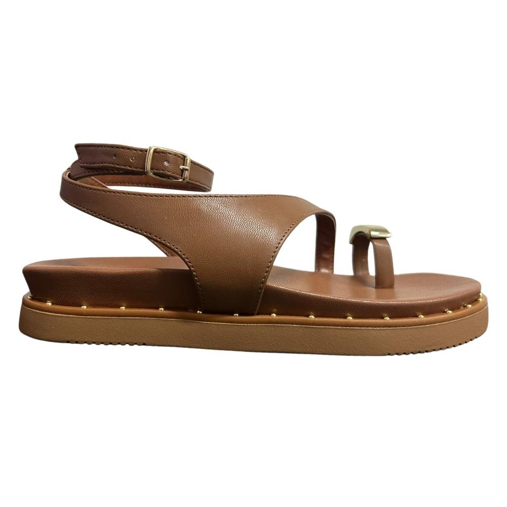 SANDÁLIA VIA MARTE FIVELA REF:169-016 FEMININO