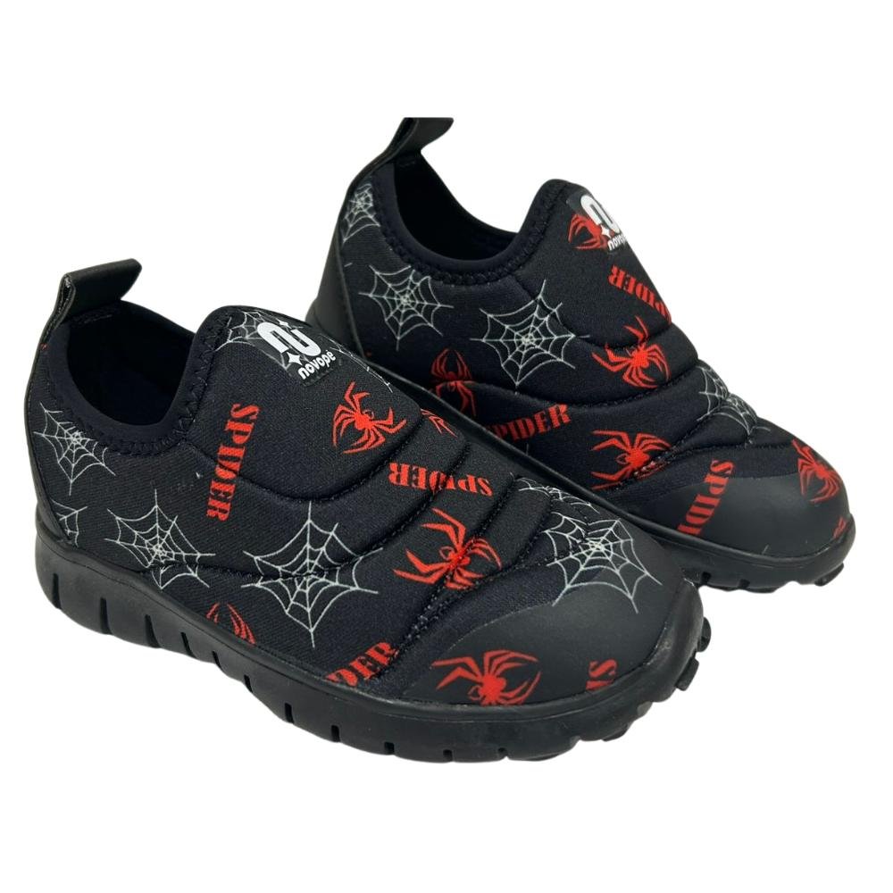 TÊNIS NOVOPÉ CALCE FÁCIL REF:10001283 MENINO Preto 3