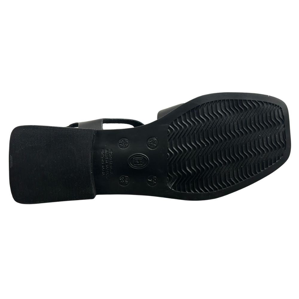 SANDÁLIA BOTTERO SALTO BAIXO REF:336801 FEMININO Preto 5