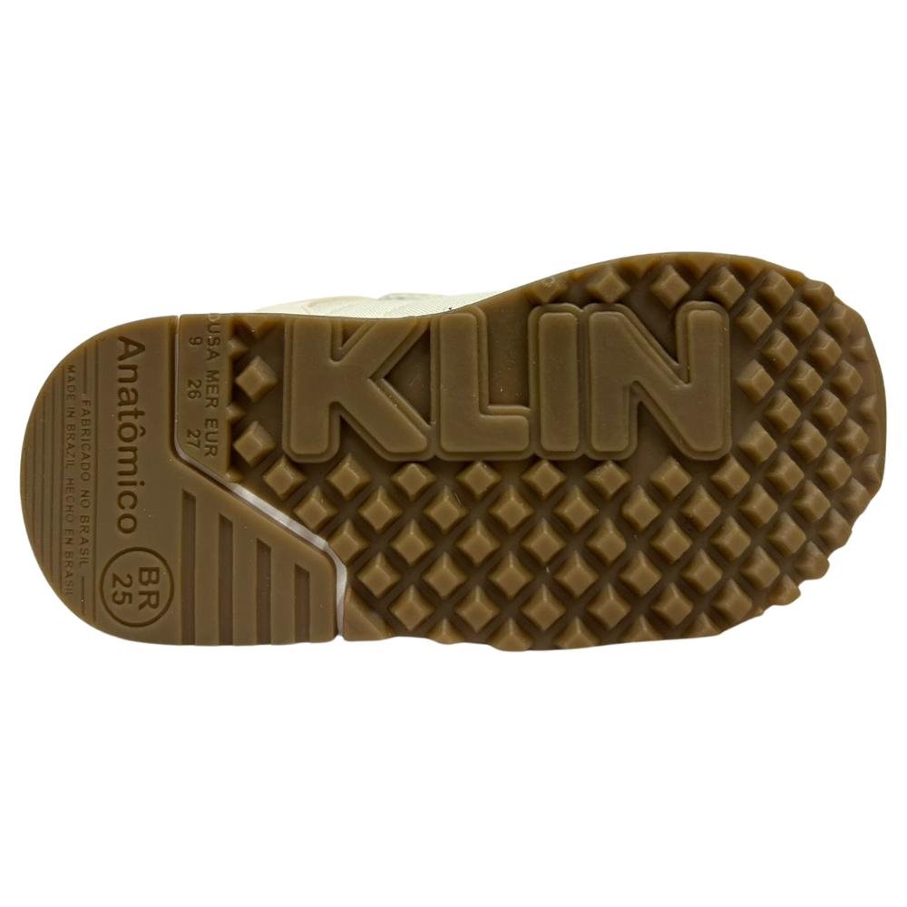 TÊNIS KLIN AUTOCOLANTE REF: 216133 MENINA Bege 5