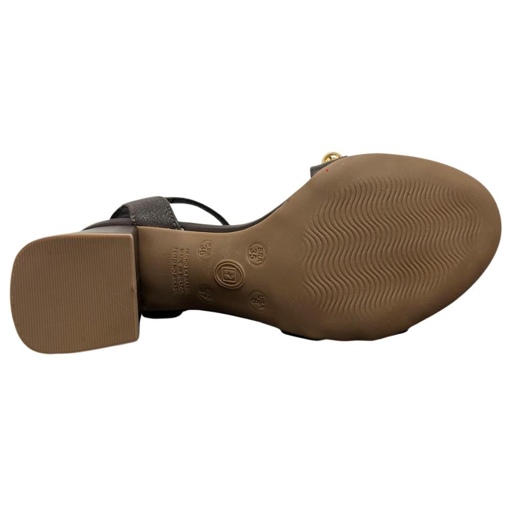 SANDÁLIA BOTTERO FIVELA REF:373704 FEMININO Cravo 5