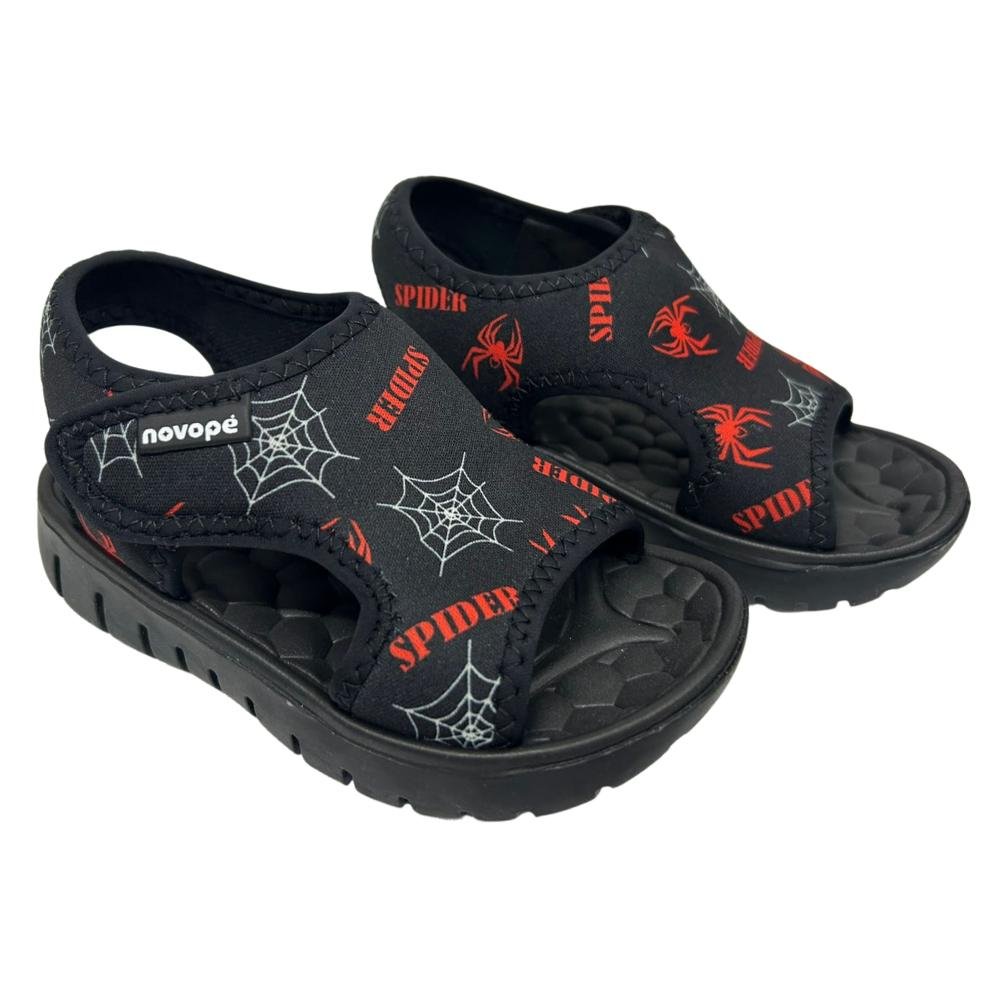 SANDÁLIA NOVOPÉ CALCE FÁCIL REF:85001610 MENINO Preto 3